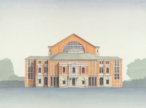Festspielhaus, Bayreuth, Německo