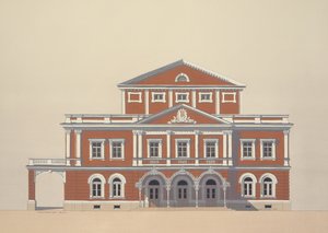 Finská národní opera, Helsinky, Finsko od Andras Kaldor