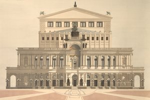 Státní opera, Drážďany, Německo