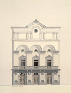 Hlavní divadlo, Barcelona, Španělsko od Andras Kaldor