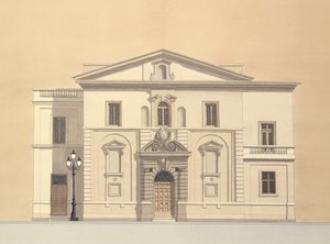 Rossiniho divadlo, Pesaro , Itálie od Andras Kaldor