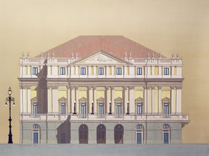Teatro alla Scala, Milán, Itálie od Andras Kaldor
