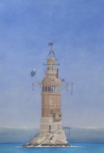Druhé světlo Eddystone, Plymouth od Andras Kaldor