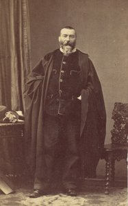 Alphonse Karr, 50. léta 19. století. od Andre Adolphe Eugene Disderi