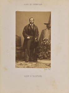 Baron de Talleyrand od Andre Adolphe Eugene Disderi