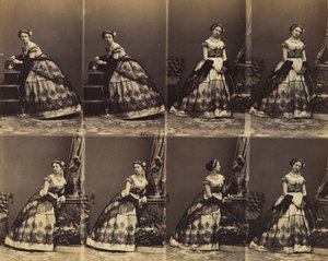 Clara Silvois, 1861. od Andre Adolphe Eugene Disderi