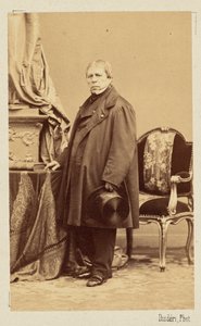 Jean-Auguste-Dominique Ingres, asi 1860. od Andre Adolphe Eugene Disderi
