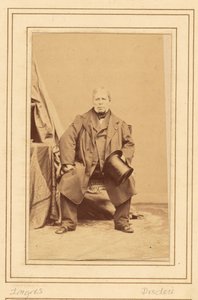 [Jean Auguste Dominique] Ingres (1780 - 1867) od Andre Adolphe Eugene Disderi