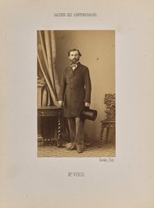 Pan Verdi od Andre Adolphe Eugene Disderi