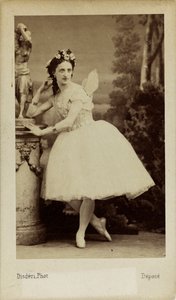 Portrait of the ballet dancer Marfa Muravyeva 1838-1879 in the ballet Diavolina..., 1863.    1202212   cs       czech Successfully Translated  Original: The Sack of the French Translat: The Sack of the French 1425925 cs czech Successfully Translated Origin od Andre Adolphe Eugene Disderi