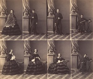 Taglione, září 1857-listopad 1858. od Andre Adolphe Eugene Disderi