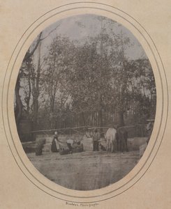 Vesnická scéna (jižní Francie) od Andre Adolphe Eugene Disderi
