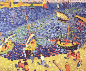 Lodě v Collioure od Andre Derain