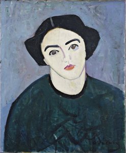 Madame Derain v zeleném od Andre Derain