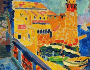 Maják v Collioure od Andre Derain