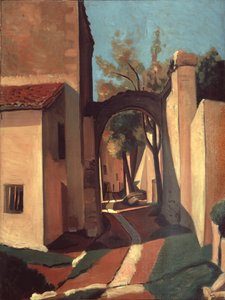 Vesnice v Provence (olej na plátně) od Andre Derain