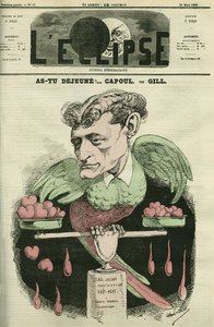 Capoul, herec opery Comique. Obálka v “”L
