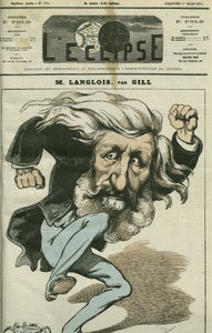 Kreslený film Jean-Charles Langlois (Jean Charles Langlois od Andre Gill