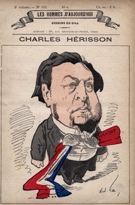 Karikatura Charlese Herissona 1831-1893 z 