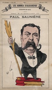 Karikatura Paula Sauniera (1827-1894) z „Les Hommes d