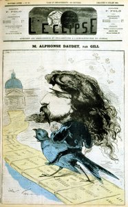 Kreslený film o Alphonse Daudetovi a Francouzské akademii – od Gilla, v „“L