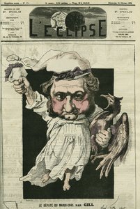 Eugene Rouher (1814-1884), francouzský politik, vůdce bonapartistické strany. Obálka „“L