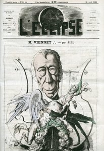 Jean-Pons-Guillaume Viennet (1777-1868), francouzský básník, dramatik a politik. Obálka „“L