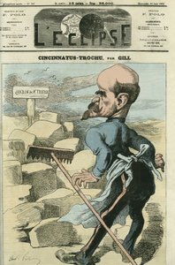 Louis-Jules Trochu (1815-1896), francouzský generál a politik. Obálka “”L
