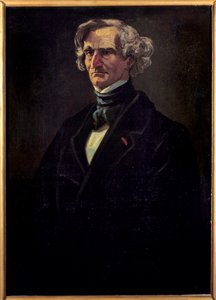Portrét Hectora Berlioze (1803-1869), francouzského skladatele. Obraz Andre Gill (1840-1885) od Andre Gill