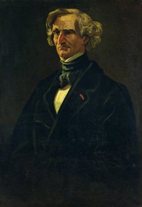 Portrét Hectora Berlioze (1803-69) dříve připisovaný Honore Daumierovi (1808-79)