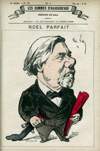 Portrét Vánoc perfektní od Andre Gill