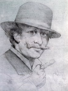 Autoportrét André Gill, 1883, 1927 od Andre Gill