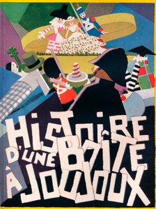 Design obálky Andre Helle pro Histoire dune Boite a Joujoux, 1926, 1929