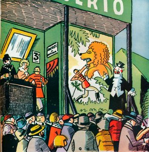 Ilustrace Andre Helle z Fables de la Fountaine, 1922, 1929