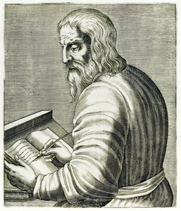 Jiří z Trebizondu, z ?True Portraits? André Thévet publikoval v roce 1594
