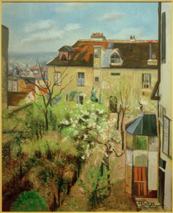 Zahrada domu Utrillo