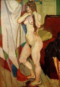 Suzanne Valadon si dělá vlasy