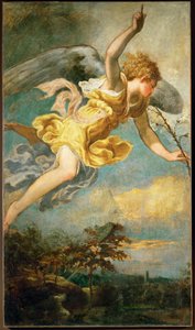 Anděl Zvěstování (malba na plátně)