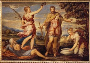 Scipio Africanus Kolem roku 1555/60 od Andrea (fl.1527/30-63) Schiavone