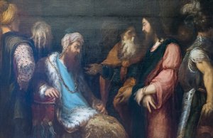 Ježíš před Herodem od Andrea Schiavone
