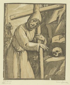 Svatý František z Assisi od Andrea Andreani