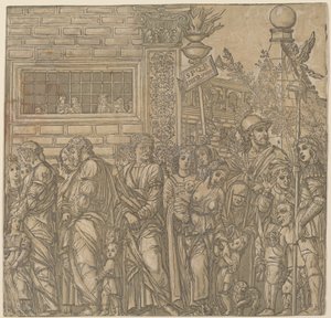 Triumf Julia Caesara, 1599. od Andrea Andreani