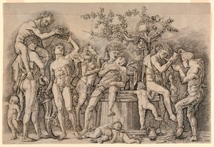 bachchanal od Andrea Mantegna