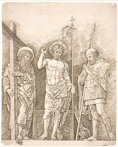 Vzkříšený Kristus od Andrea Mantegna