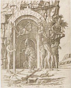 Sestup do Limba od Andrea Mantegna