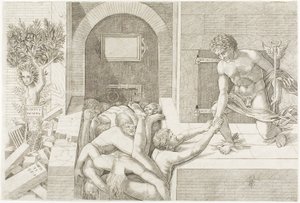 Nevědomost a rtuť od Andrea Mantegna