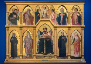 Polyptych svatého Lukáše, 1453-55 od Andrea Mantegna