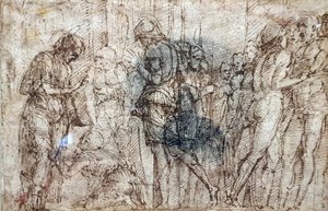 Svatý Jakub veden k mučednictví od Andrea Mantegna