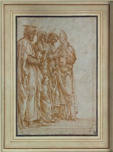 Svatí Petr, Pavel, Jan Evangelista a Zeno od Andrea Mantegna