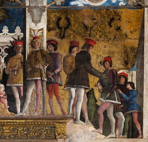 Svatební komnata neboli Camera Picta, asi 1465-74 (freska)
